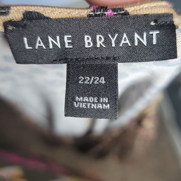 LANE BRYANT Leopard Print Top - Picture 7 of 8